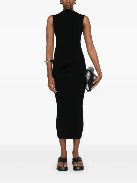 Rochie Rick Owens tricotate de costum negru