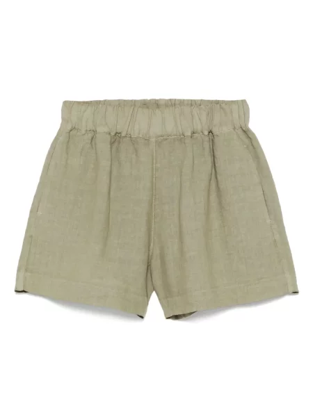 Ленени шорти 120% Lino зелено