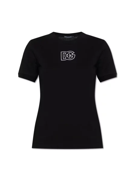 Koszulka Dolce And Gabbana z logo czarna