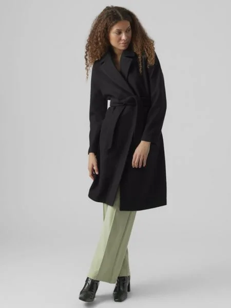VERO MODA Átmeneti kabátok FORTUNEAYA' fekete