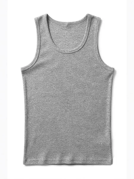 ÖTS Tričko Tanktops & Camis světle šedá