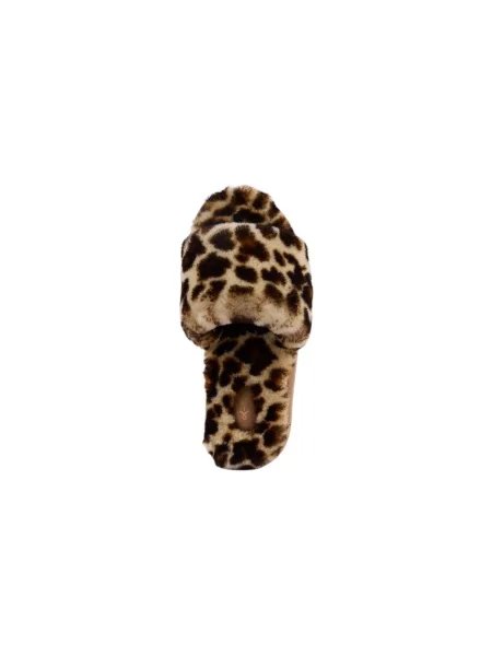 Sandale Emu s leopard uzorkom smeđa