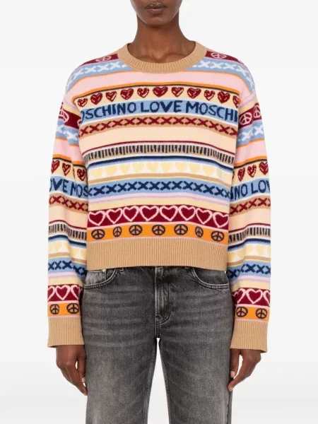 Pulover Love Moschino de lână