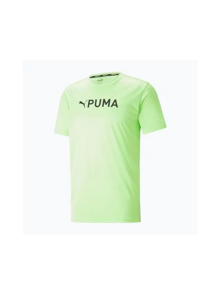Футболка Puma с автографом зеленая