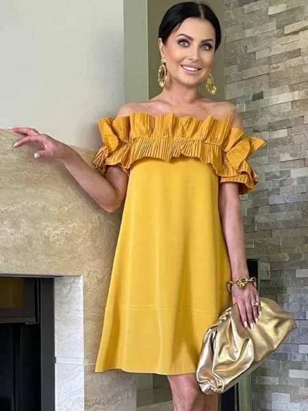 Rochie Amore Amore galben