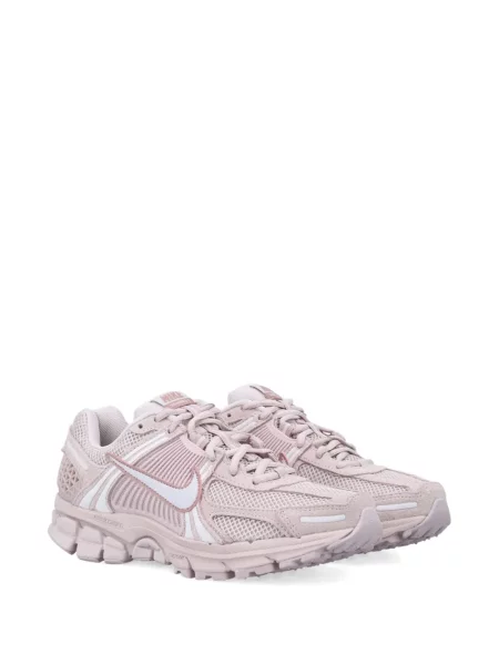 Iš natūralios odos retro stiliaus kelnės Nike apvaliu kaklu ruda