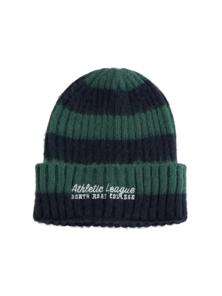 WE Fashion Căciulă marin / verde albastru