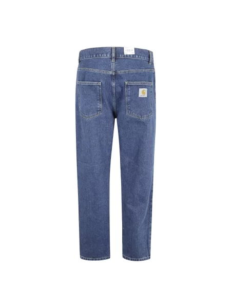 Jeansy z efektem znoszenia model Maitland Den' Carhartt Work In Progress niebieskie