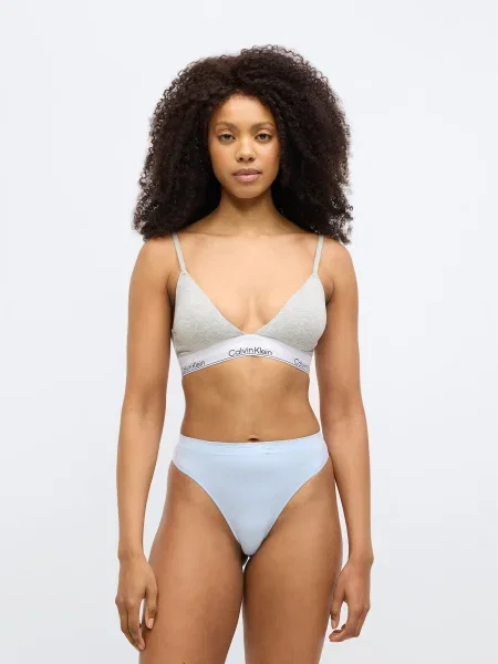 Calvin Klein Underwear Siaurikės tamsiai mėlyna / pastelinė mėlyna balta