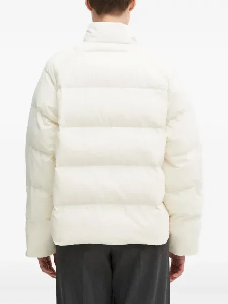 Geacă cu puf Fred Perry cu broderie alb