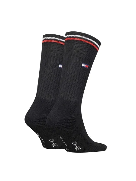 TOMMY HILFIGER Zokni tengerészkék / vérvörös / fekete fehér