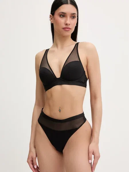 Calvin Klein Underwear podprsenka s modalem černá