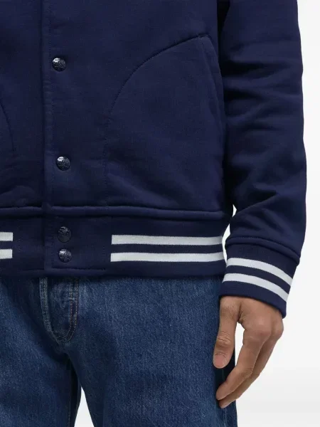 Șosete Polo Ralph Lauren cu broderie în carouri plisate albastru