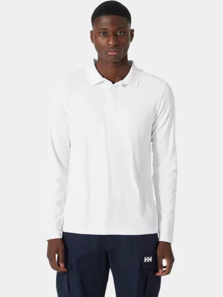 Koszulka Polo Helly Hansen Crewline Ls biała