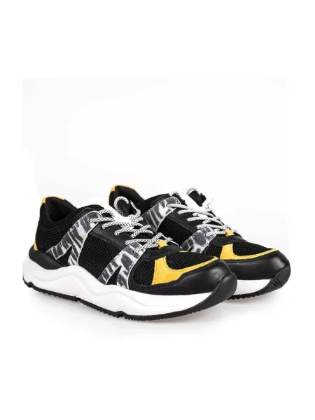 Sneakersy Geox skórzane czarne