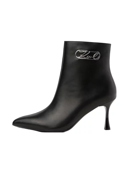 Karl Lagerfeld Botine Sienna' negru