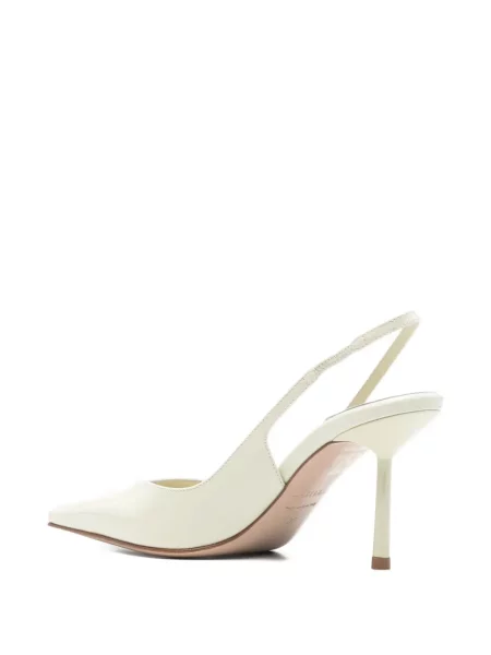 Pantofi cu toc Le Silla slingback verde