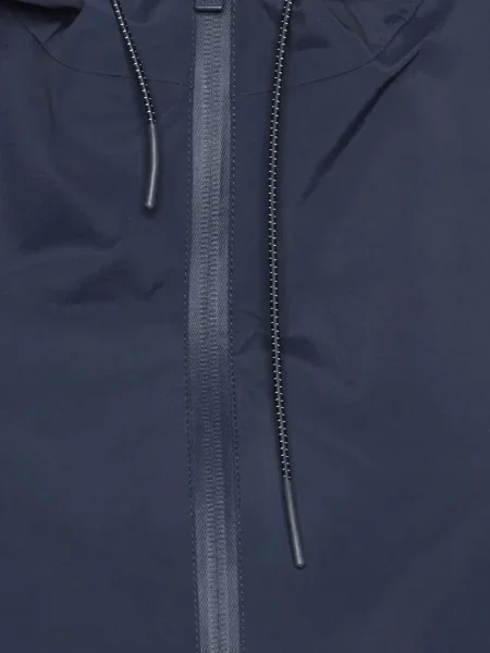 Geacă Max Mara cu glugă albastru