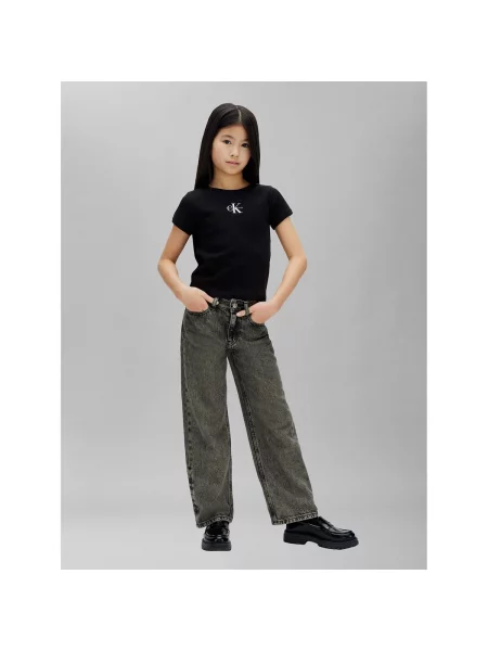 Tričko Calvin Klein Jeans čierna
