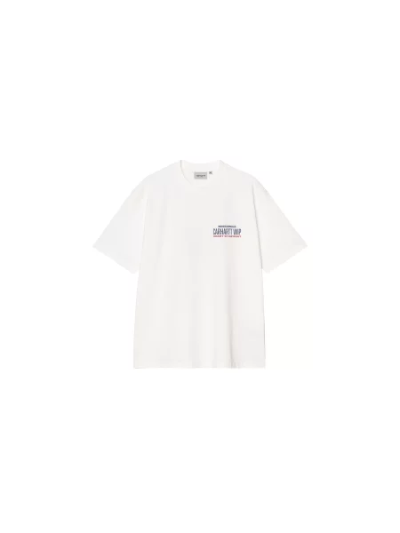 Carhartt WIP S/S Arcan T-Shirt Mężczyźni Koszulki Carhartt WIP Size: M biały