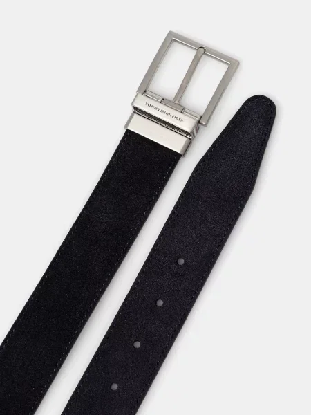 Usnjen Tommy Hilfiger črna