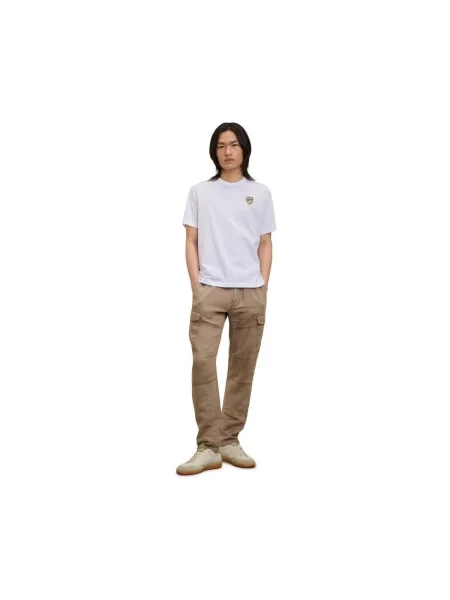 Polo Blauer alb