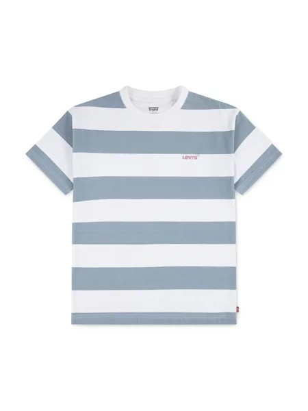 Levi's majica za djecu s pamukom BIG STRIPE TEE plava