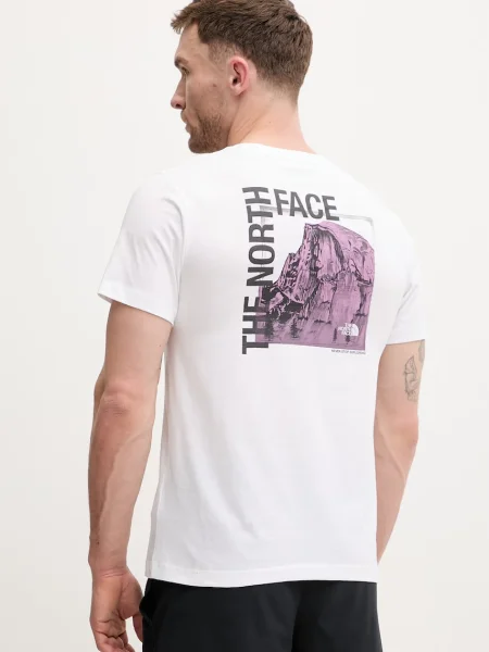 Tričko The North Face GRAPHIC biela