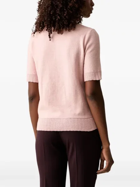 Tricou polo Twinset roz