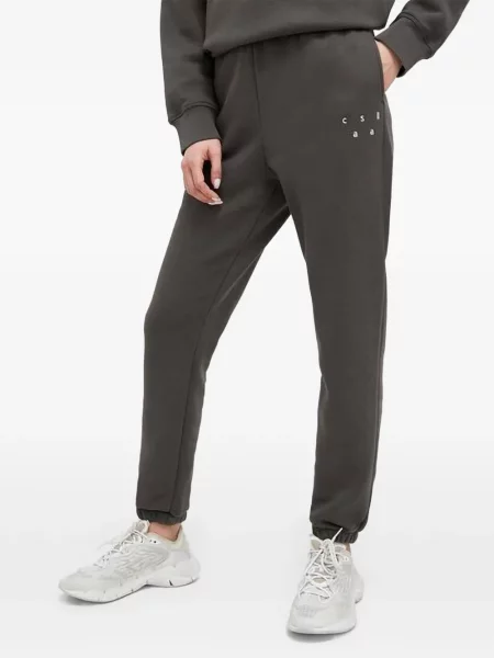 Pantaloni Casall alergare cu autograf gri
