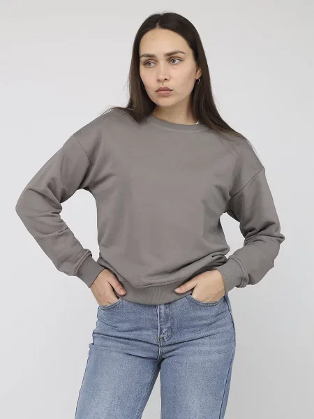 Світшот YUKI темно-сірий сірий