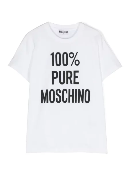 Koszulka dziecięca Moschino biała