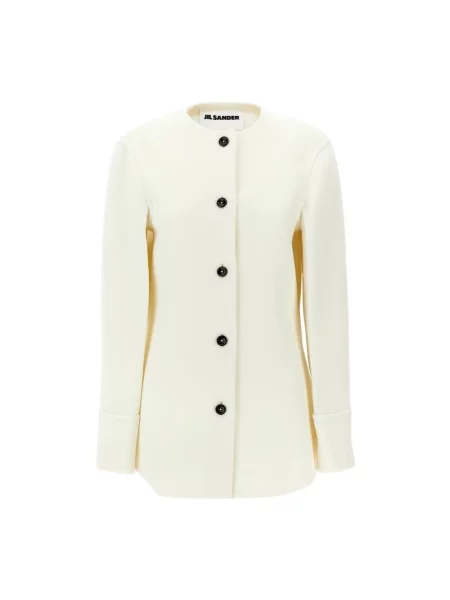 Kurtka Jil Sander biała