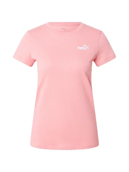 PUMA Tricou funcțional ESS Small No. 1 roz alb