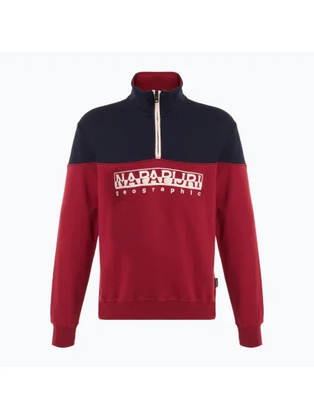 Мъжки суитчър Napapijri B-Saturnia HZ tibetan red червено