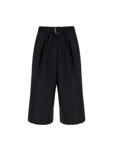 Spodnie Dries Van Noten niebieskie