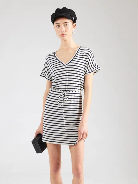 VERO MODA Rochie VMHOLLY bleumarin / argintiu gri