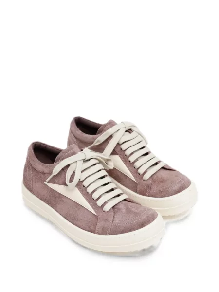 Sneakers Rick Owens σουέντ μωβ