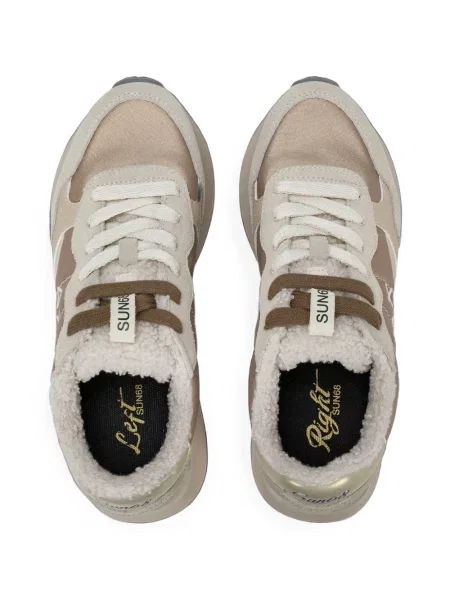 Sneakerși Sun68 cu broderie