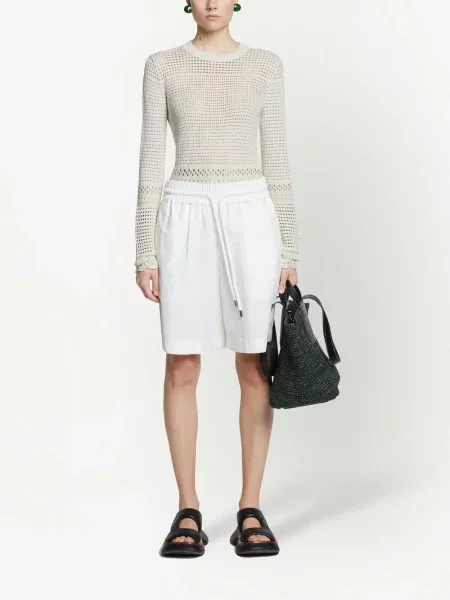 Ilgas palaidinė be rankovių Proenza Schouler White Label balta