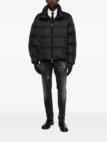 Blugi Dsquared2 zdrențuiți negru