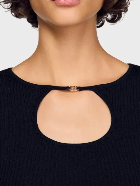 Топ Sandro чорний