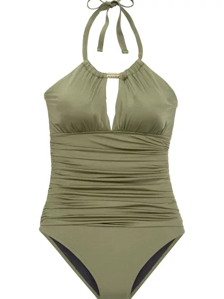 LASCANA Costum de baie întreg oliv