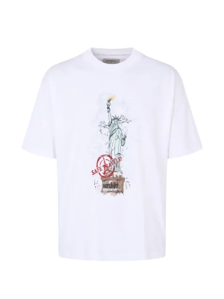 Tricou Reternity cu imagine alb