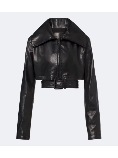Cu centură decupat geanta de piele Balenciaga negru