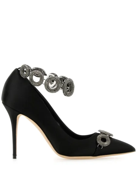 Pantofi cu toc Manolo Blahnik negru