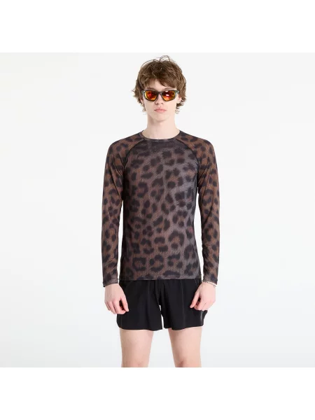 Елек Soar Running с леопардов принт