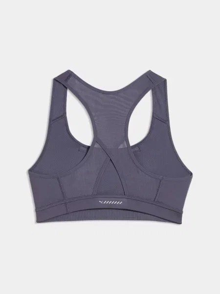 Спортивный топ Puma для бега серый