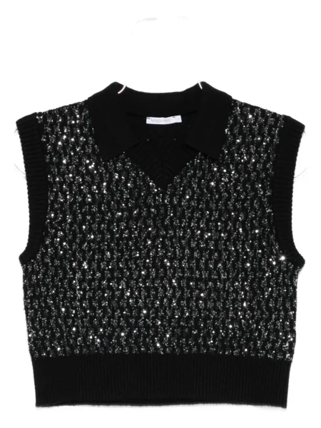Top Patrizia Pepe tricotate negru