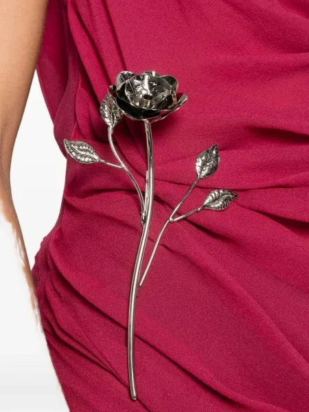 Rochie Giuseppe Di Morabito cu model floral de costum roșu